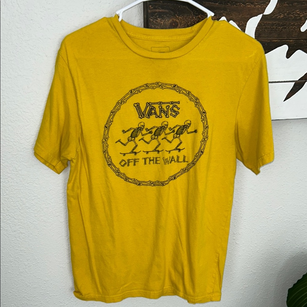 Vans Yellow Graphic Tee